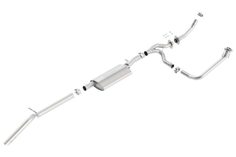 Borla 12-15 Jeep Wrangler 3.6L V6 Auto/Manual Trans Turndown Tip Dual Left Rear Exit Exhaust - Order Your Parts - اطلب قطعك