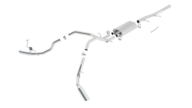 Borla 09-11 Chevrolet Sierra 1500 WT/SLT/SLEi/XFE / Silverado 1500 WT/LT/LTZ/LS SS Catback Exhaust - Order Your Parts - اطلب قطعك