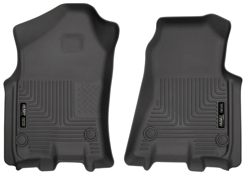 Husky Liners 2019 Ram 1500 Crew Cab WeatherBeater Black Front Row Floor Liners - Order Your Parts - اطلب قطعك