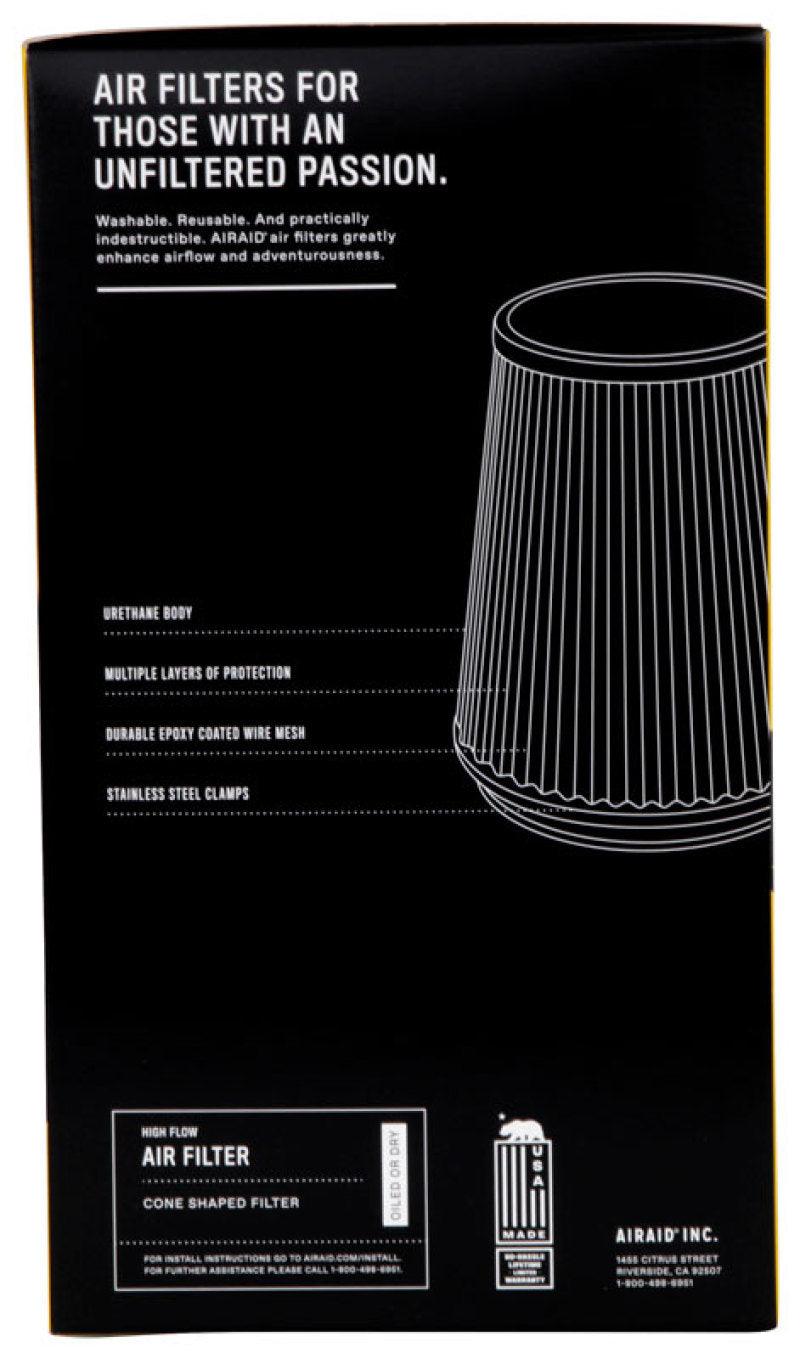 Airaid Universal Air Filter - Cone 4 x 6 x 4 5/8 x 9 - Order Your Parts - اطلب قطعك