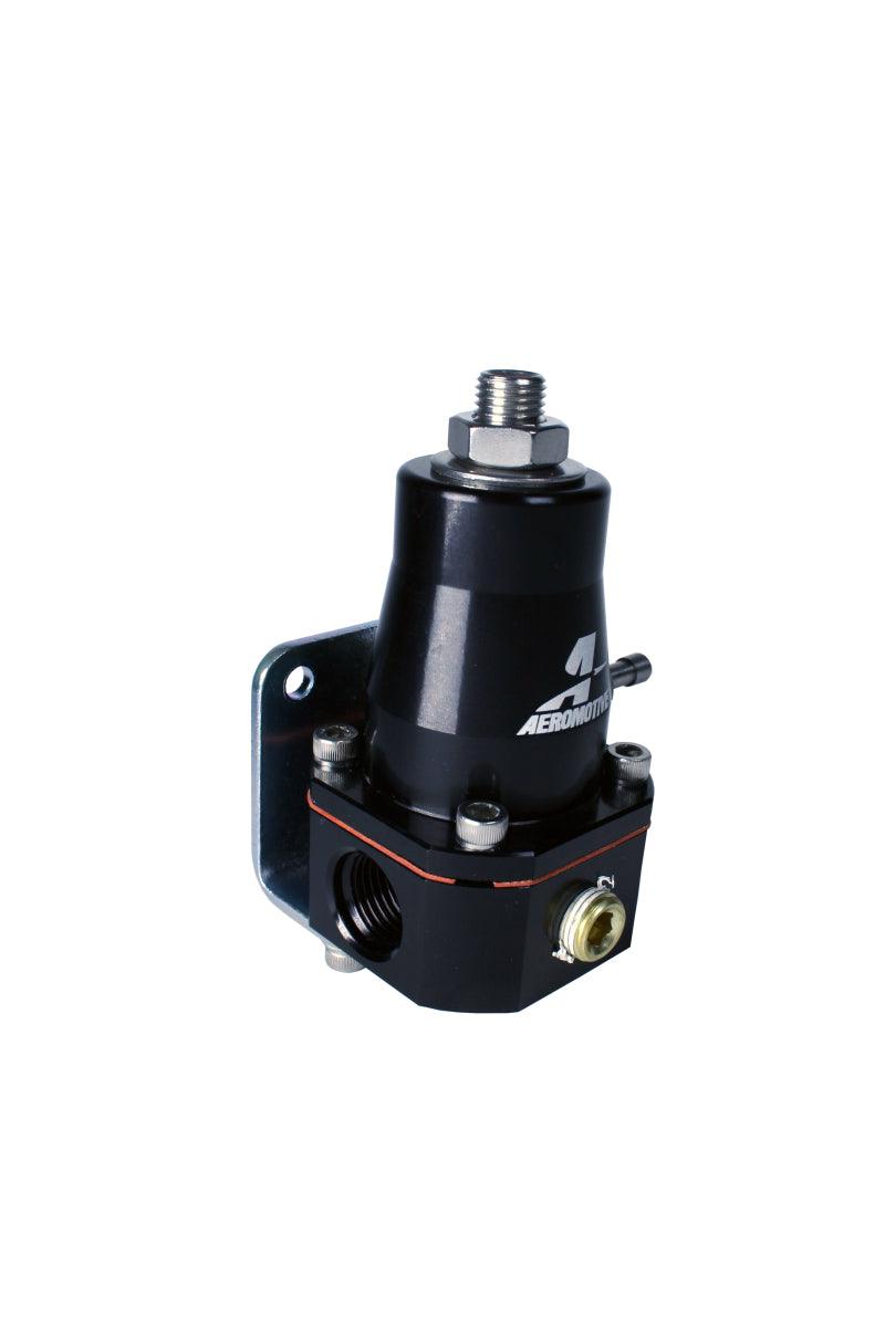 Aeromotive Adjustable Regulator Billet EFI Bypass - (2) -6 Inlets/(1) -6 Return - Black - Order Your Parts - اطلب قطعك