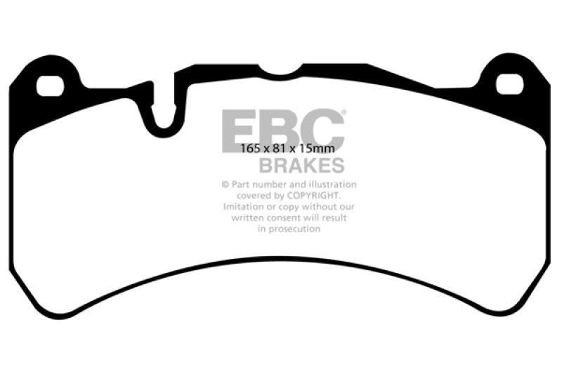 EBC 06-08 Ferrari 599 6.0 Redstuff Front Brake Pads - Order Your Parts - اطلب قطعك
