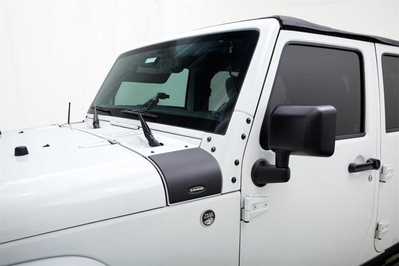Bushwacker 07-18 Jeep Wrangler Trail Armor Cowl Cover - Black - Order Your Parts - اطلب قطعك
