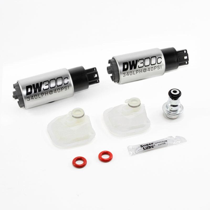 DeatschWerks 09-15 Cadillac CTS-V DW300c (2) 340 LPH In-Tank Fuel Pumps w/ Install Kit - Order Your Parts - اطلب قطعك