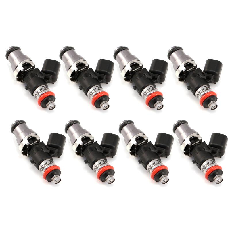 Injector Dynamics 1340cc Injectors-48mm Length - 14mm Grey Top - 15mm (Orange) Low O-Ring (Set of 8) - Order Your Parts - اطلب قطعك