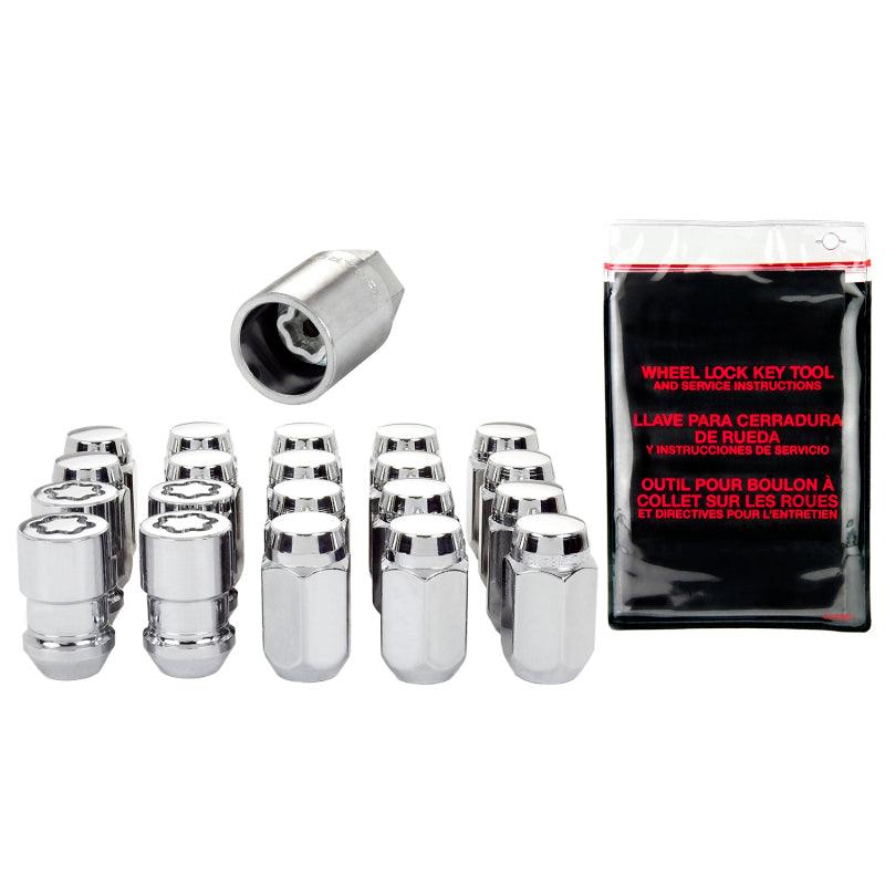 McGard 5 Lug Hex Install Kit w/Locks (Cone Seat Nut) M12X1.5 / 13/16 Hex / 1.5in. Length - Chrome - Order Your Parts - اطلب قطعك