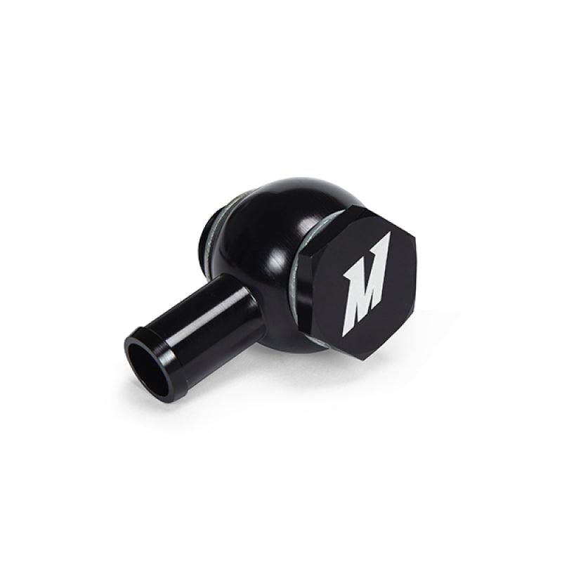 Mishimoto M20 x 5/8 Straight Black Banjo Fitting w/ Bolt - Order Your Parts - اطلب قطعك