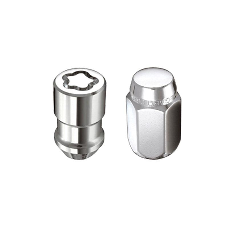 McGard 5 Lug Hex Install Kit w/Locks (Cone Seat Nut) M12X1.5 / 13/16 Hex / 1.5in. Length - Chrome - Order Your Parts - اطلب قطعك