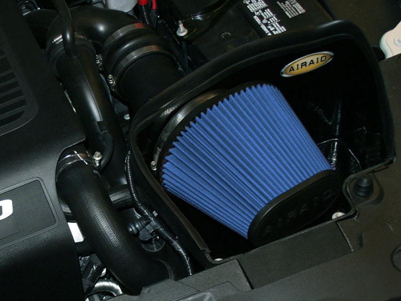 Airaid 10-13 Ford Taurus SHO/Flex 3.5L Turbo MXP Intake System w/ Tube (Dry / Blue Media) - Order Your Parts - اطلب قطعك