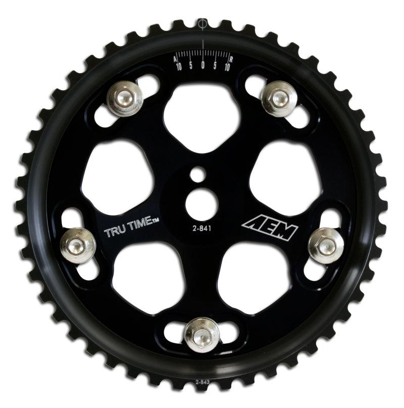 AEM Evo 8 & IX Black Tru-Time Cam Gear - Order Your Parts - اطلب قطعك