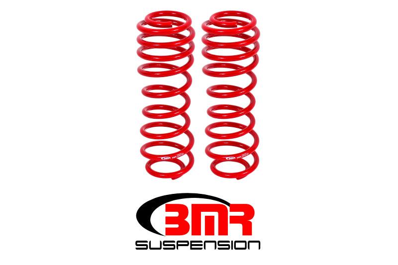 BMR 05-14 S197 Mustang GT/GT500 Rear Performance/Drag Lowering Springs - Red - Order Your Parts - اطلب قطعك