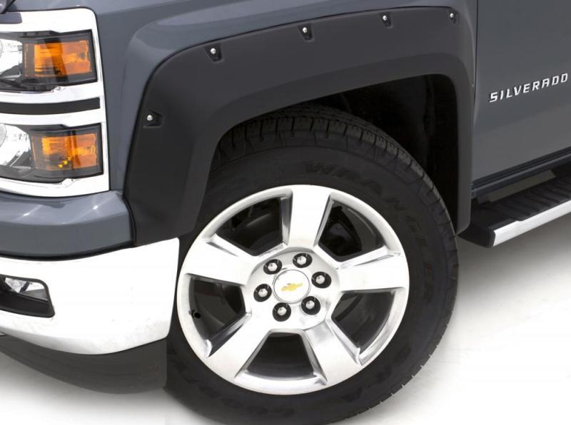 Lund 99-07 Chevy Silverado 1500 RX-Rivet Style Textured Elite Series Fender Flares - Black (4 Pc.) - Order Your Parts - اطلب قطعك