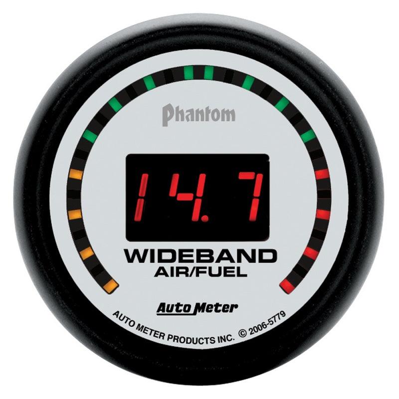 Autometer Phantom 52mm Digital 10:1-17:1 Street Wideband Air/Fuel Ratio Gauge - Order Your Parts - اطلب قطعك