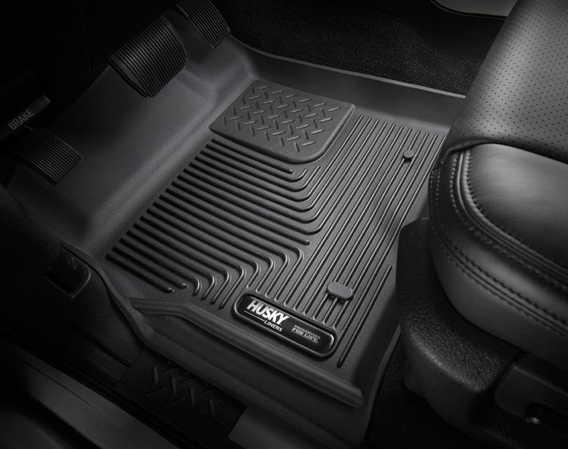 Husky Liners 2017 Ford F250 Crew Cab Vinyl X-Act Contour Black Floor Liners - Order Your Parts - اطلب قطعك