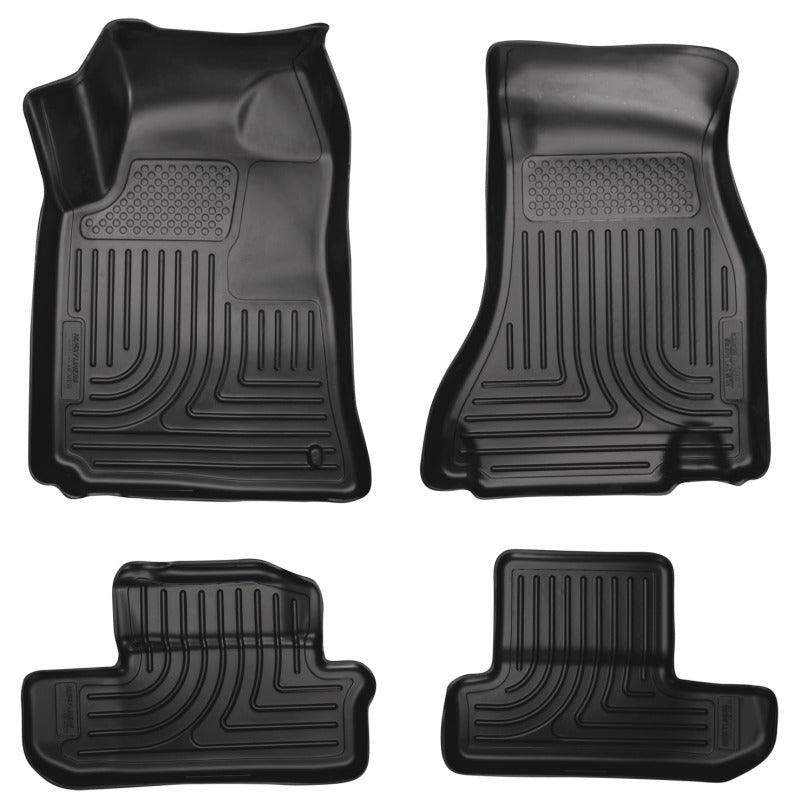 Husky Liners 08-12 Dodge Challenger WeatherBeater Combo Black Floor Liners - Order Your Parts - اطلب قطعك