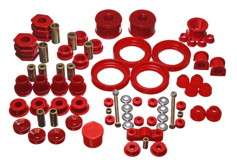 Energy Suspension 96-00 Honda Civic/CRX Red Hyper-Flex Master Bushing Set - Order Your Parts - اطلب قطعك