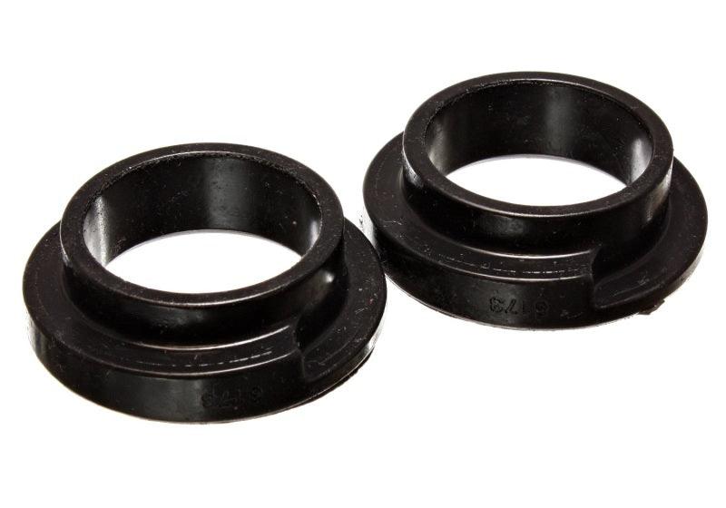 Energy Suspension Universal 2 1/8in ID 2 1/2in OD 5/8in H Black Coil Spring Isolators (2 per set) - Order Your Parts - اطلب قطعك
