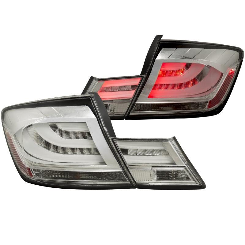 ANZO 2013-2015 Honda Civic (excludes hybrid) LED Taillights Chrome - Order Your Parts - اطلب قطعك