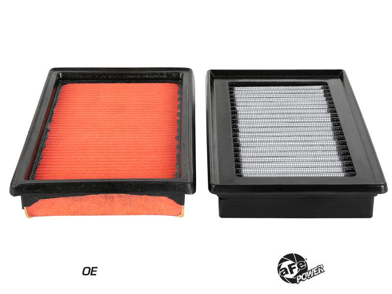 aFe Magnum FLOW Pro DRY S OE Replacement Filter (Pair) 14-19 Infiniti Q50 V6 3.5L/3.7L - Order Your Parts - اطلب قطعك