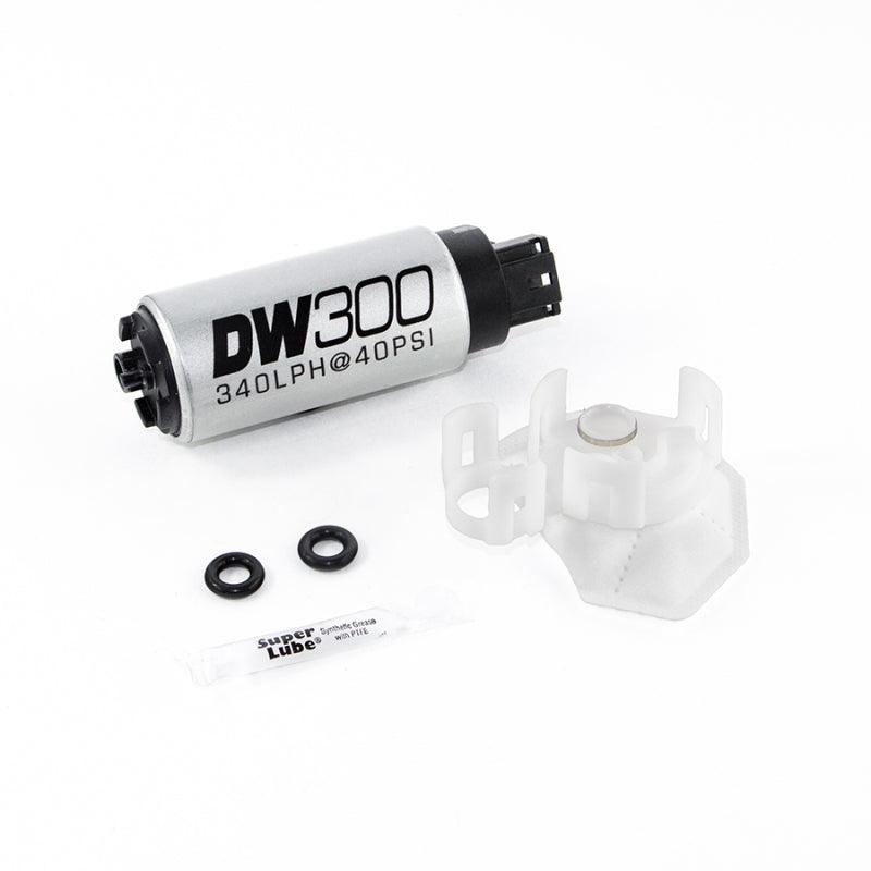 DeatschWerks 340lph DW300C Compact Fuel Pump w/Install Kit 08-15 Mitsubishi EVO X (w/o Clips) - Order Your Parts - اطلب قطعك