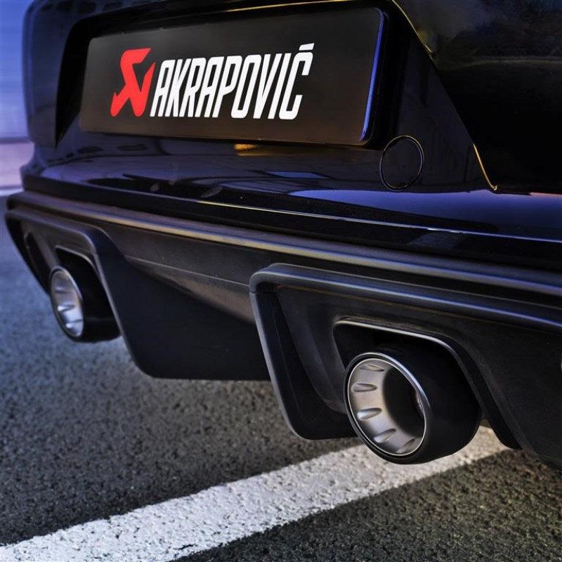 Akrapovic 2020+ Porsche Cayman GT4 (718) Tail Pipe Set (Black Coated Titanium) - Order Your Parts - اطلب قطعك