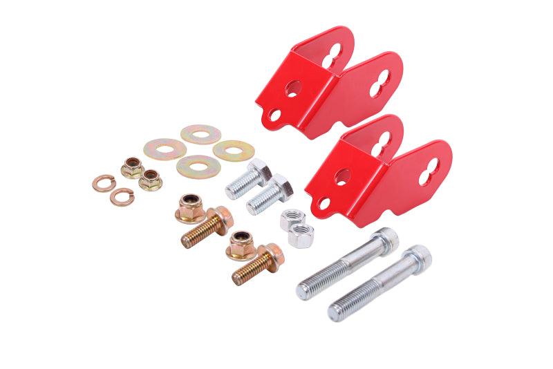 BMR Suspension 15-18 Ford Mustang S550 Rear Camber Adjustment Lockout Kit - Red - Order Your Parts - اطلب قطعك