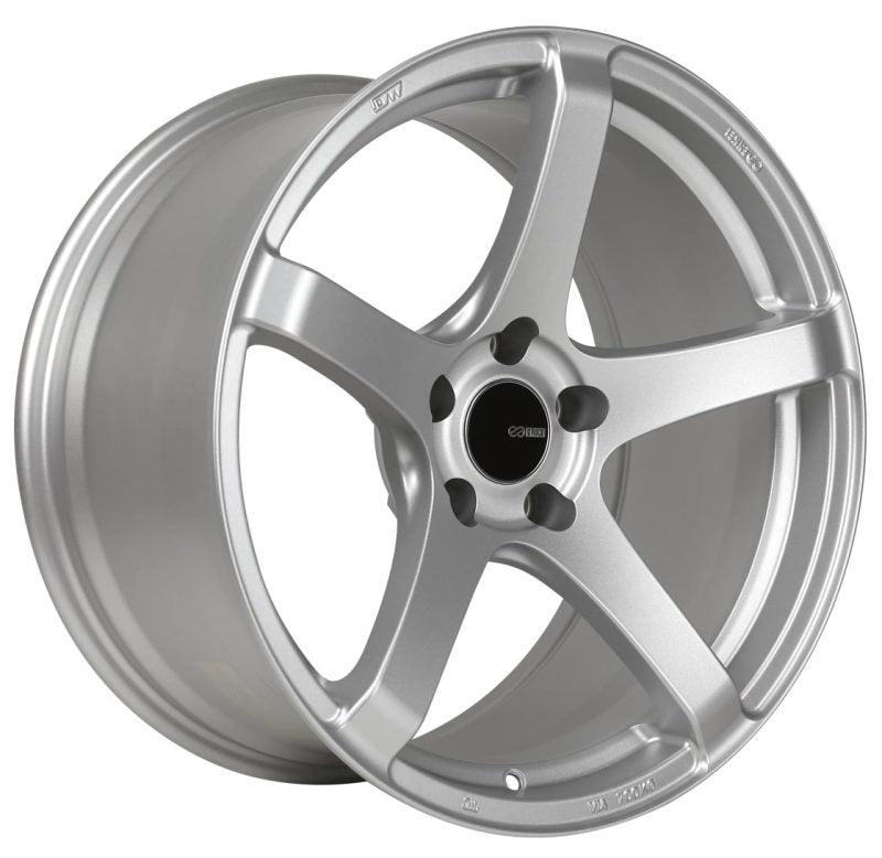 Enkei Kojin 18x9.5 15mm Offset 5x114.3 Bolt Pattern 72.6mm Bore Dia Matte Silver Wheel - Order Your Parts - اطلب قطعك