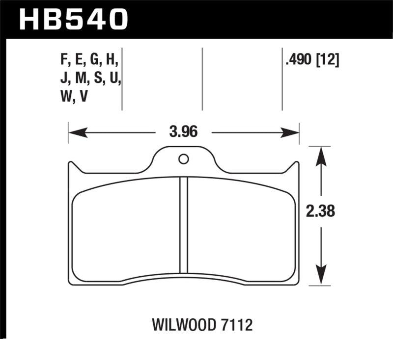 Hawk Wilwood DTC-60 Brake Pads - Order Your Parts - اطلب قطعك