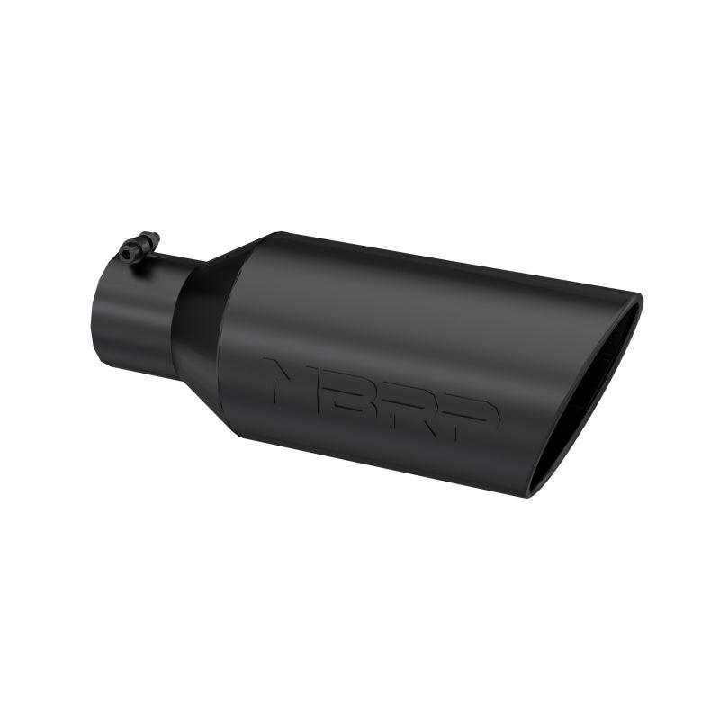 MBRP Universal Exhaust Tip 7in O.D. Rolled End 4in Inlet 18in Length - Black - Order Your Parts - اطلب قطعك