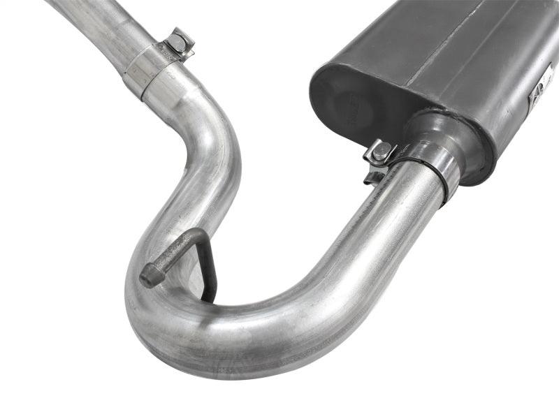 aFe Scorpion Exhaust System Cat Back 2.5in Aluminized Hi-Tuck 07-18 Jeep Wrangler JK V6 3.6/3.8L - Order Your Parts - اطلب قطعك