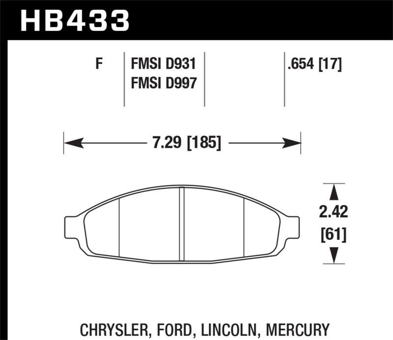 Hawk HPS Street Brake Pads - Order Your Parts - اطلب قطعك