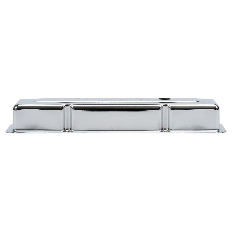 Edelbrock Valve Cover Signature Series Chevrolet 1959-1986 262-400 CI V8 Low Chrome - Order Your Parts - اطلب قطعك