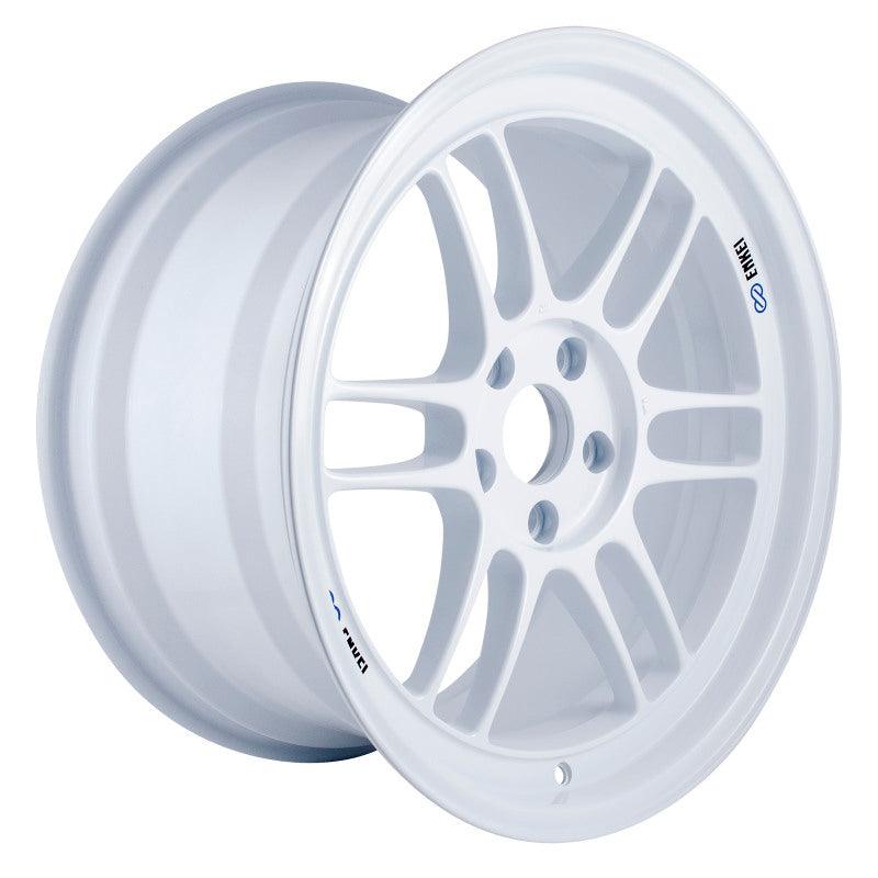 Enkei RPF1 18x9.5 5x114.3 38mm Offset 73mm Center Bore Vanquish White Wheel (Special Order/ MOQ 40*) - Order Your Parts - اطلب قطعك