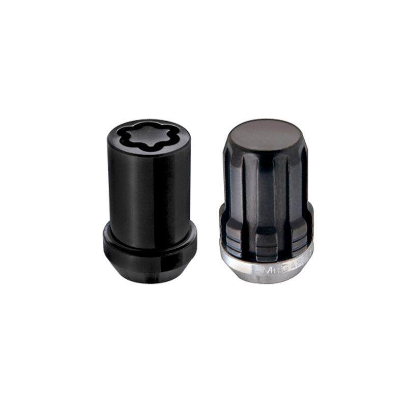 McGard SplineDrive Tuner 4 Lug Install Kit w/Locks & Tool (Cone) M12X1.5 / 13/16 Hex - Black - Order Your Parts - اطلب قطعك