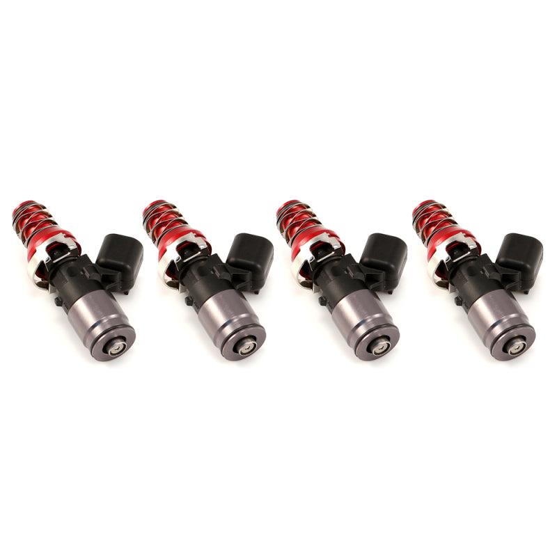 Injector Dynamics ID1050X Injectors WRX-16B Bottom Adaptors 11mm (Red) Adaptors (Set of 4) - Order Your Parts - اطلب قطعك