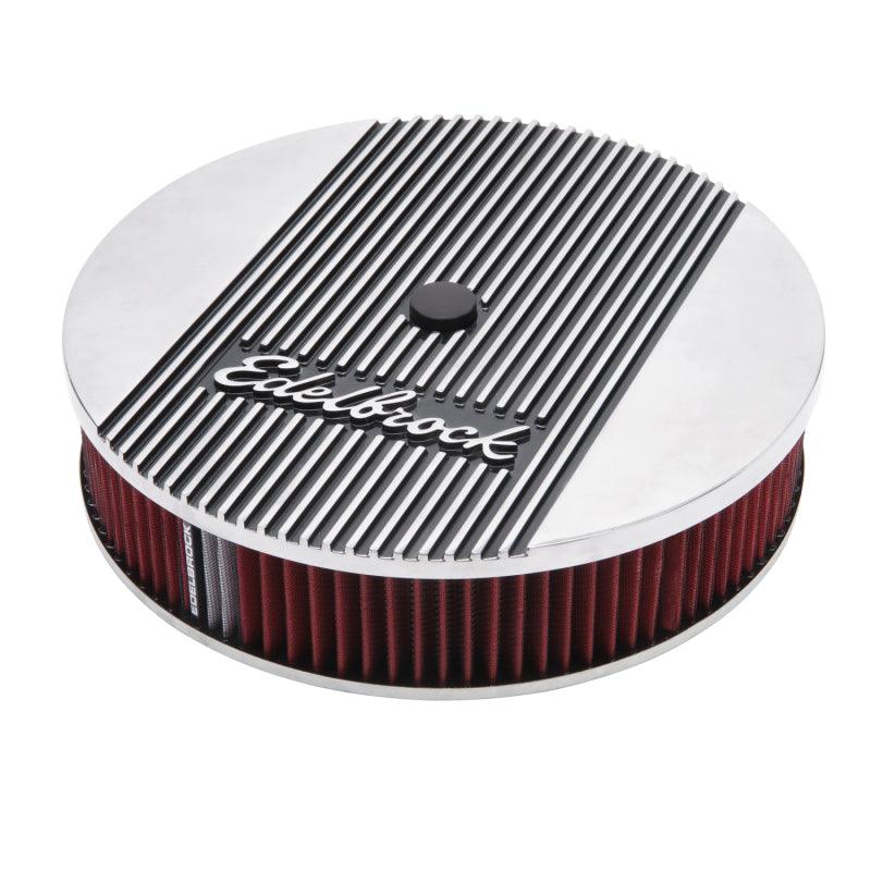 Edelbrock Air Cleaner Elite II 14In Diameter w/ 3In Element Polished - Order Your Parts - اطلب قطعك
