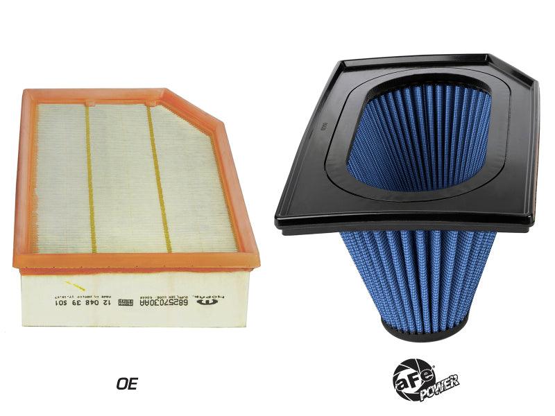 aFe Magnum FLOW PRO 5R Inverted Air Filter 18-19 Jeep Wrangler (JL) I4-2.0L(t) / V6-3.6 - Order Your Parts - اطلب قطعك