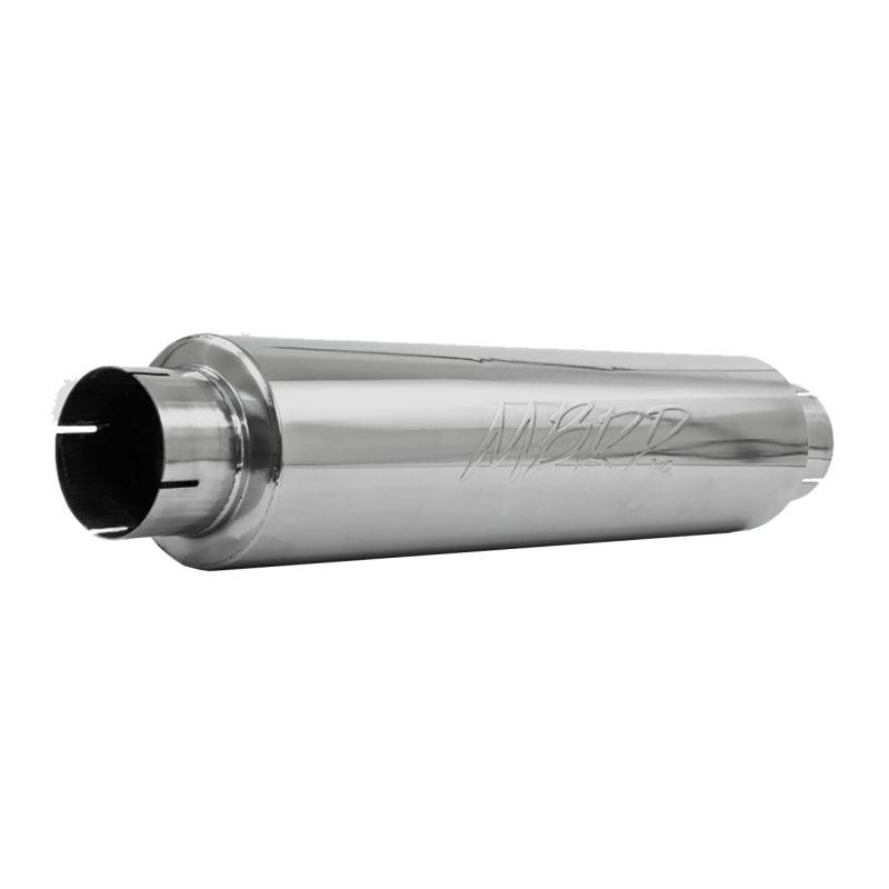 MBRP Universal Quiet Tone Muffler 4in Inlet/Outlet 24in Body 6in Dia 30in Overall T409 - Order Your Parts - اطلب قطعك