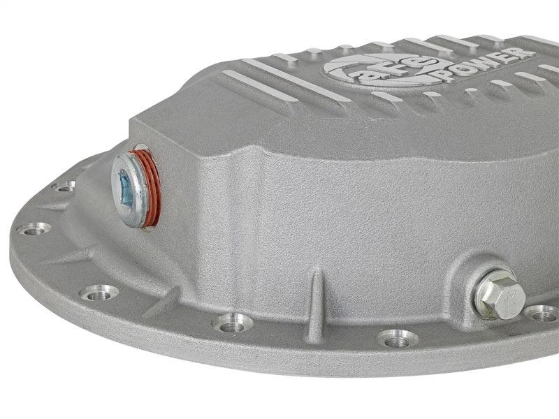 afe Front Differential Cover (Raw; Street Series); Dodge Diesel Trucks 03-12 L6-5.9/6.7L (td) - Order Your Parts - اطلب قطعك