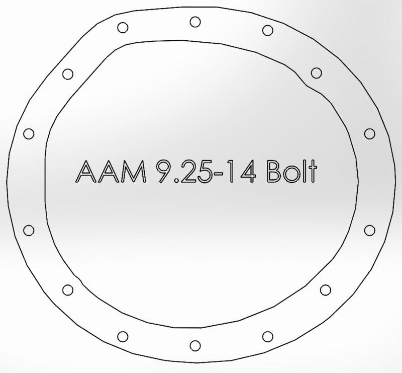 afe Front Differential Cover (Raw; Street Series); Dodge Diesel Trucks 03-12 L6-5.9/6.7L (td) - Order Your Parts - اطلب قطعك