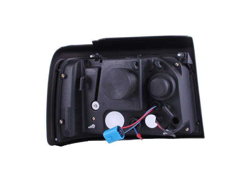 ANZO 1992-1996 Ford F-150 Projector Headlights w/ Halo Chrome w/ Side Markers and Parking Lights - Order Your Parts - اطلب قطعك