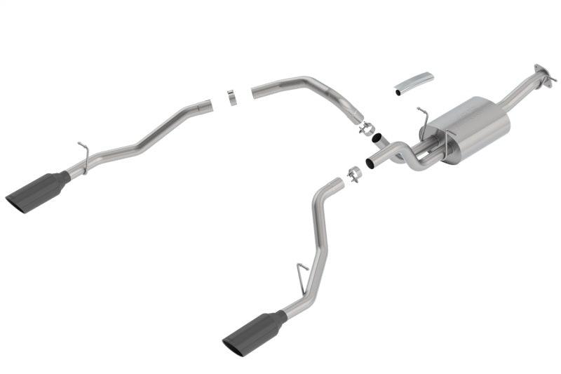 Borla 2019 RAM 1500 5.7L V8 AT 4DR Crew Cab Short Bed Touring SS Catback Exhaust - Black Chrome Tip - Order Your Parts - اطلب قطعك