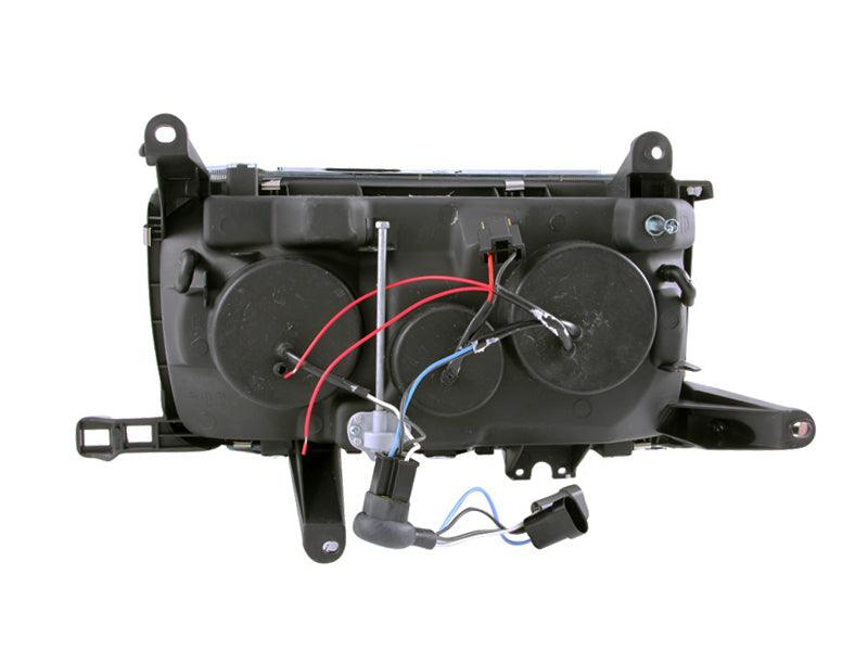 ANZO 1991-1994 Toyota Land Cruiser Crystal Headlights w/ Halo Chrome - Order Your Parts - اطلب قطعك