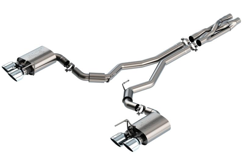 Borla 2020 Ford GT500 5.2L AT 3in ATAK CatBack Exhaust w/ Chrome Tips - Order Your Parts - اطلب قطعك