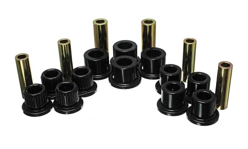 Energy Suspension 99-04 Ford F-350 2wd/F-250 SD 4wd/F-350 4wd Black Rear Leaf Spring Bushing Set - Order Your Parts - اطلب قطعك