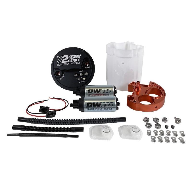DeatschWerks 08-21 Subaru WRX/STI X2 Series Fuel Pump Module w/ Dual DW300 Pumps - Order Your Parts - اطلب قطعك