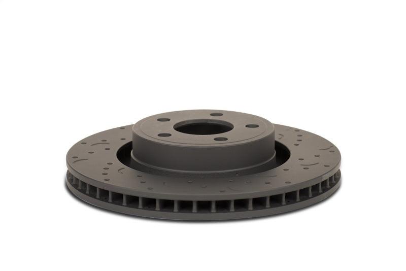 Hawk Talon 2015 Ford Mustang 320mm w/ performance pkg. Drilled and Slotted Rear Brake Rotor Set - Order Your Parts - اطلب قطعك