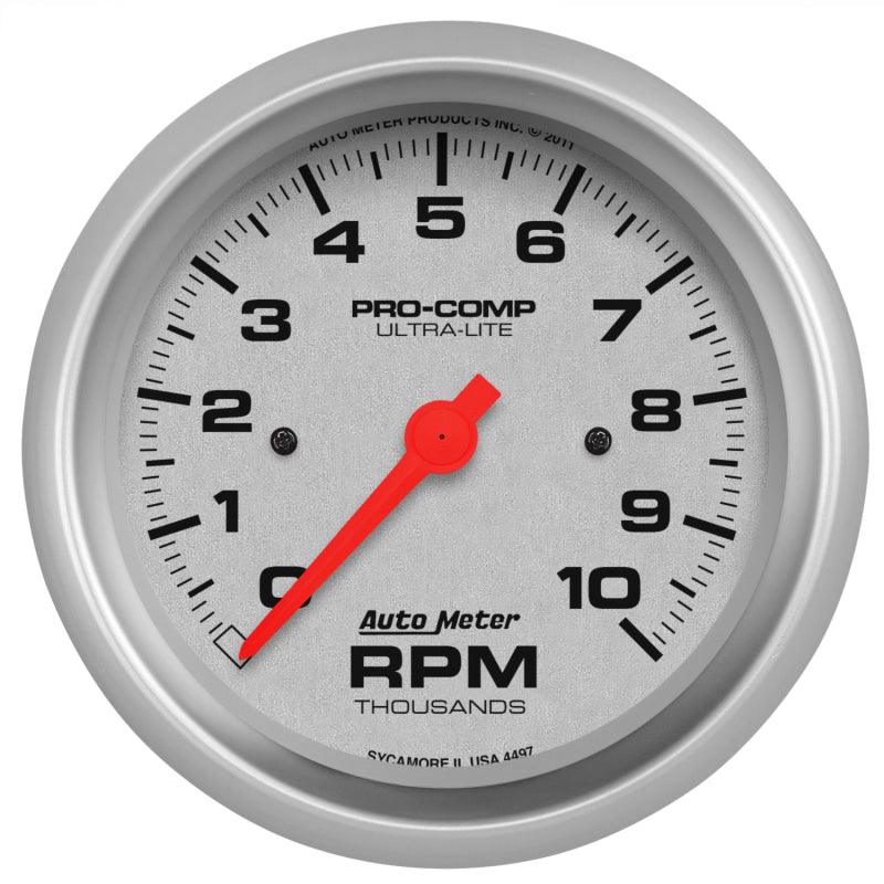 Autometer Ultra-Lite 87.5mm 10K RPM In Dash Tach - Order Your Parts - اطلب قطعك