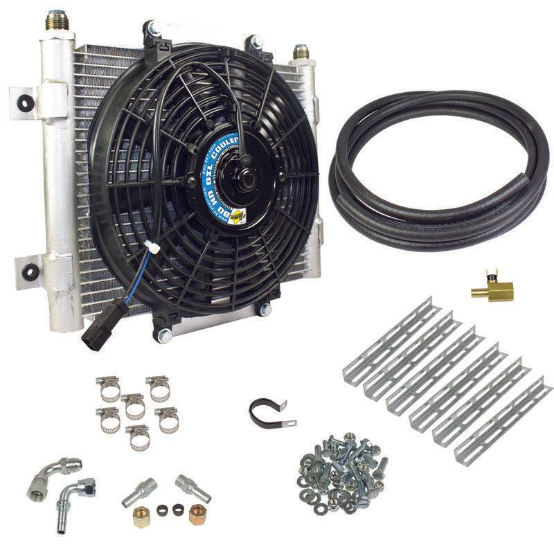 BD Diesel Xtruded Trans Oil Cooler - 1/2 inch Cooler Lines - Order Your Parts - اطلب قطعك
