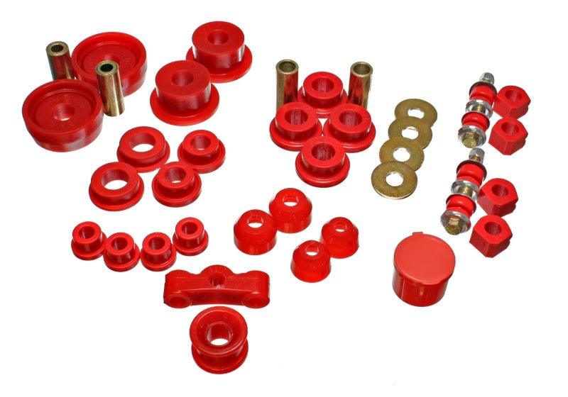 Energy Suspension 84-87 Honda Civic/CRX Red Hyper-Flex Master Bushing Set - Order Your Parts - اطلب قطعك